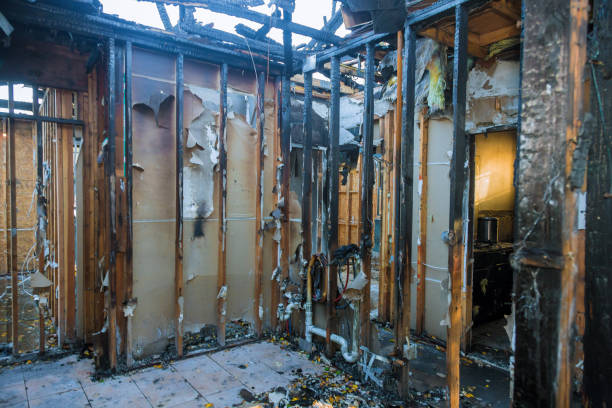 Professional Fire Damage Removal technician working in Philadelphia, PA